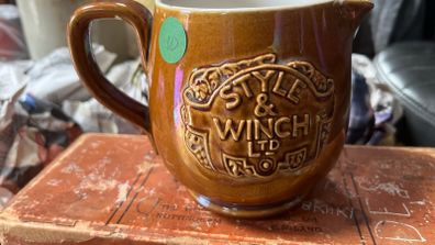 Pub water jug from the 1930s