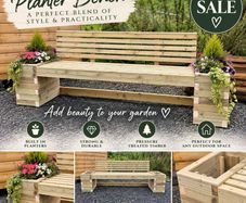 Planter Bench