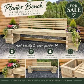 Planter Bench
