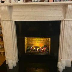 Dimplex 2kw Incert Log Effect Heater . Perfect Working Order.very Little Use. See Photos For Same.