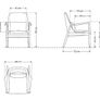 Green Wooden Armchair Image 4