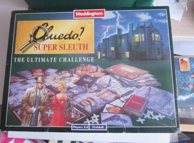 Waddington Cluedo Super Sleuth The Ultimate Challenge
