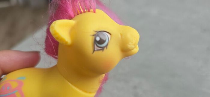 TLC Baby Flicker Drink n Wet Ponies MLP G1 My Little Pony Hasbro