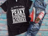 Peaky Blinders By the order of the Peaky Fooking Blinders t-shirt