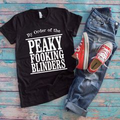 Peaky Blinders By the order of the Peaky Fooking Blinders t-shirt
