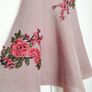 New Look Pink Floral Embroidered A-line Sleeveless Dress 12UK/40EU Image 3