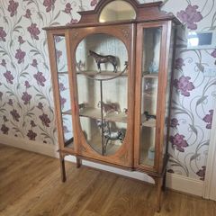 Edwardian Mahogany display cabinet