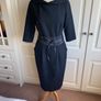 Helen McAlinden fully lined size 12 black dress Image 4