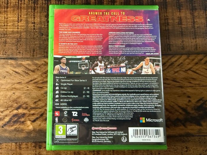 NBA 2k23 Xbox Series X