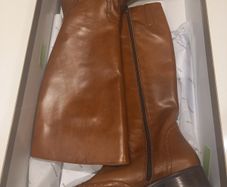 Brown Leather Italian Boots
