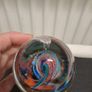 Vintage hand- blown art glass Paperweight Image 4