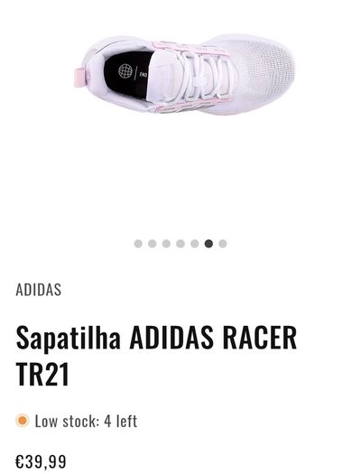 Brand New Adidas Girls Racer TR21 Trainers - Size - U.K.12K - RRP - 39.99 - Open To Offers!!