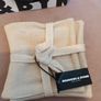 4 slub cotton coasters from Meadows &Byrne Image 2