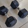 17.5kg hex dumbells Image 2