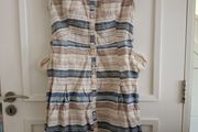 Monsoon linen dress UK 8 in very good condition with no issues see last two photos for exact measurements FREE STANDARD POSTAGE INCLUDED