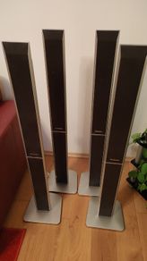 4 Panasonic Sb-fs990 125 Watt Floor Standing Home Theatre  Speakers