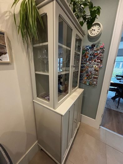 Ikea Lommarp cabinet with glass doors