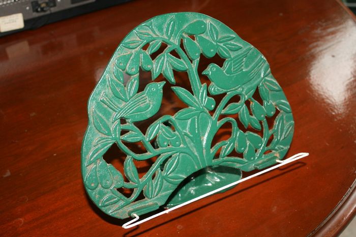 Cast Iron Book Holder