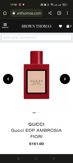 Gucci bloom ambrosia de Fiori EDP 100ml