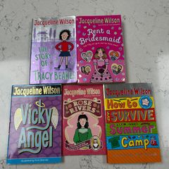 Jacqueline Wilson books x 5