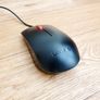 Lenovo Wired USB Mouse - Red Scroll Wheel Image 5