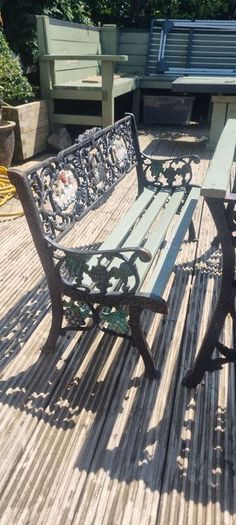 Kids Wrought Iron Garden Set