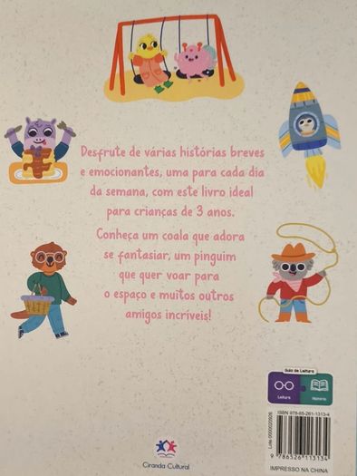 Book in portuguese Brazil for 3 years old  Livro em Portugues Brasil