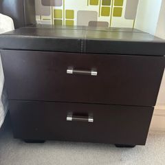 Bedside locker x2