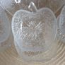 7 pce  pressed glass fruit bowls. Image 3