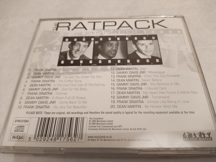The Ratpack - I've Got You Under My Skin Cd