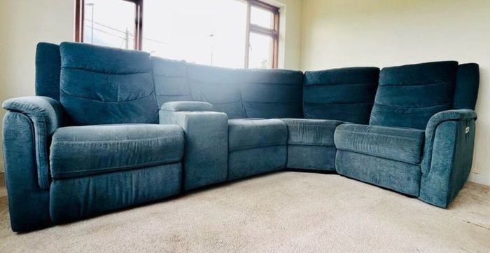 Electric Reclining Corner Sofa