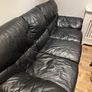 Real leather sofa Image 2