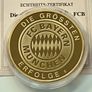 Bayern Munich Treble Season 24 Karat Gold plated Proof 2012 / 2013 Image 3