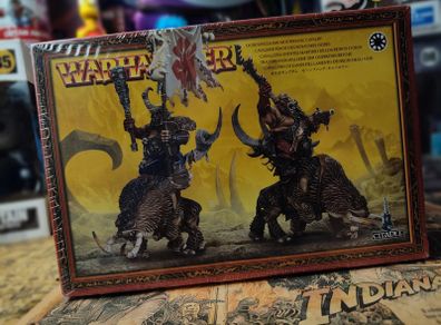 Warhammer Ogre Kingdoms Mournfang Cavalry ! RARE ! Out of Print ! Sealed ! NIB/OOP ! Games Workshop !