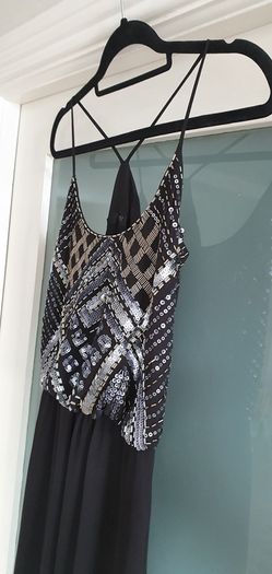 COAST black embellished Sz 6UK