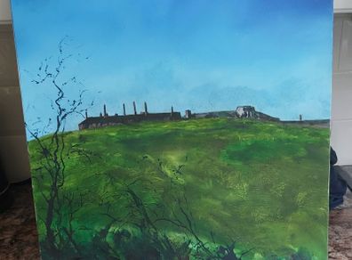 Painting of the Magazine Fort, Phoenix Park