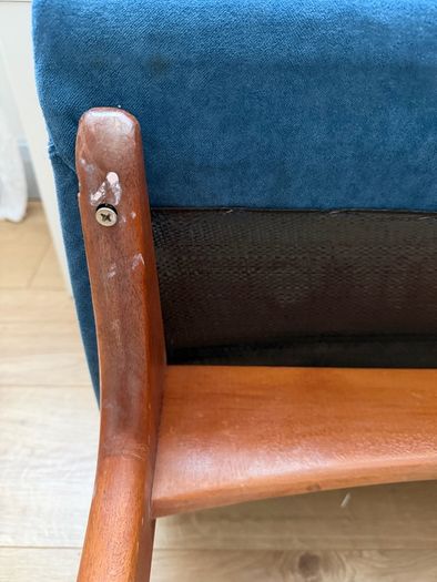 Mid Century Foot Stool