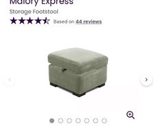 New in box Malory express footstool