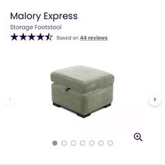 New in box Malory express footstool
