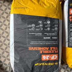 Flexible tile adhesive white  10 x 20kg bags