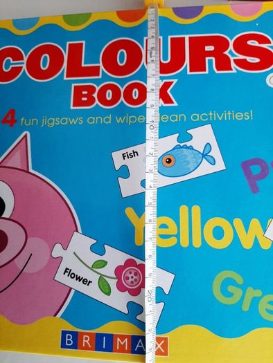 New childs large activity/colours/jigsaw book