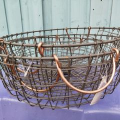 3 Decorative Metal Baskets