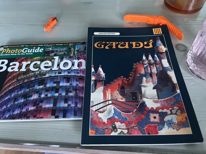 barcelona guidebooks; Gaudi. Free