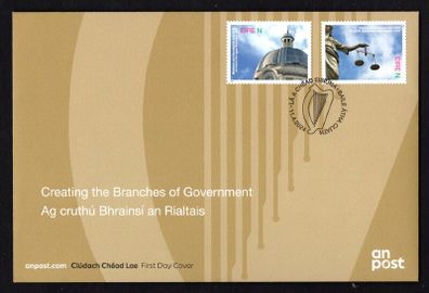 2024 Ireland Centenary of Creation of Government Ministries Commemorative Stamps An Post First Day Cover (FDC)