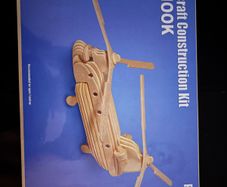 Wooden helicopter brand new.