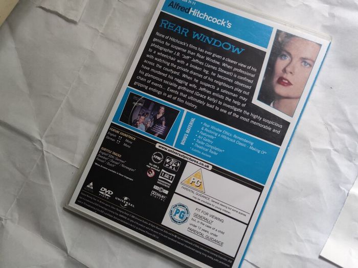 Rear Window Dvd