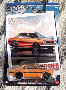 Hot Wheels - National Icons - 1971 Nissan Skyline HT 2000 GT-R
