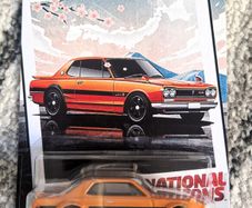 Hot Wheels - National Icons - 1971 Nissan Skyline HT 2000 GT-R