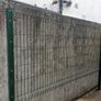 Fence, green mesh with posts Image 2