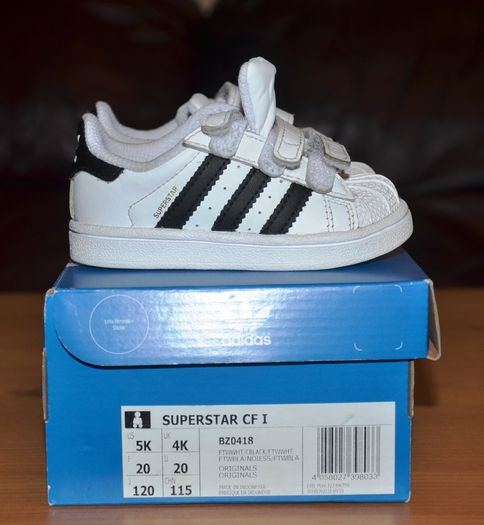 Adidas Baby shoes Size UK 4K